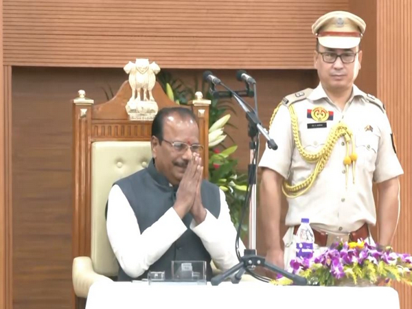 Nallu Indrasena Reddy at official ceremony